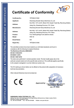 Maquinaria pesada Shandong Keruide Co., Ltd.,