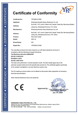 Maquinaria pesada Shandong Keruide Co., Ltd.,