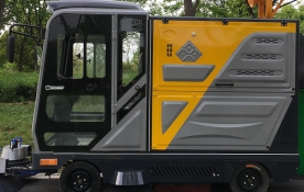 Barredora de carreteras pequeña