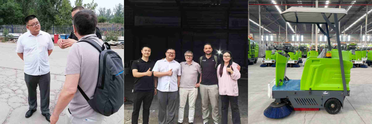 Barredora eléctrica de carreteras